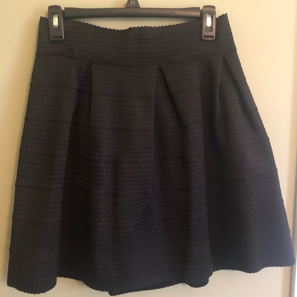Bebe black mini skirt